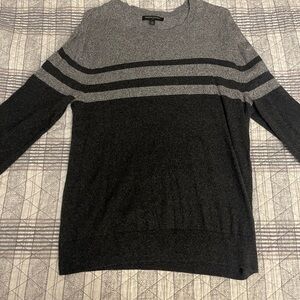 Grey and black Banana Republic sweater, willing to negotiate
